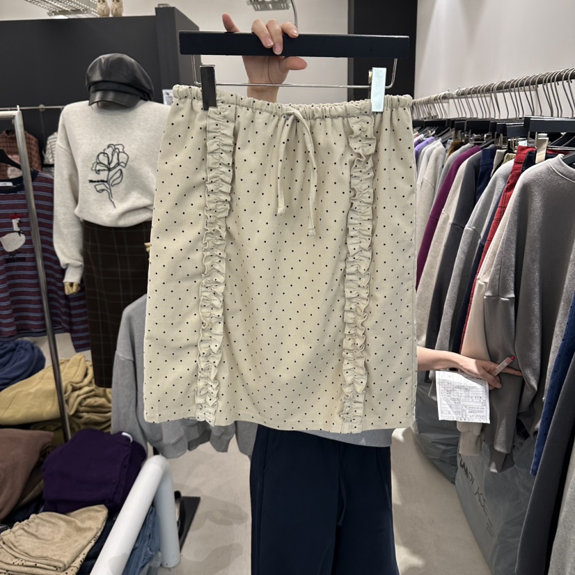 A.CES韓國代購女士新品真品休閑推薦時尚熱賣半身裙中短裙A.CES半身裙/中短裙圖色1