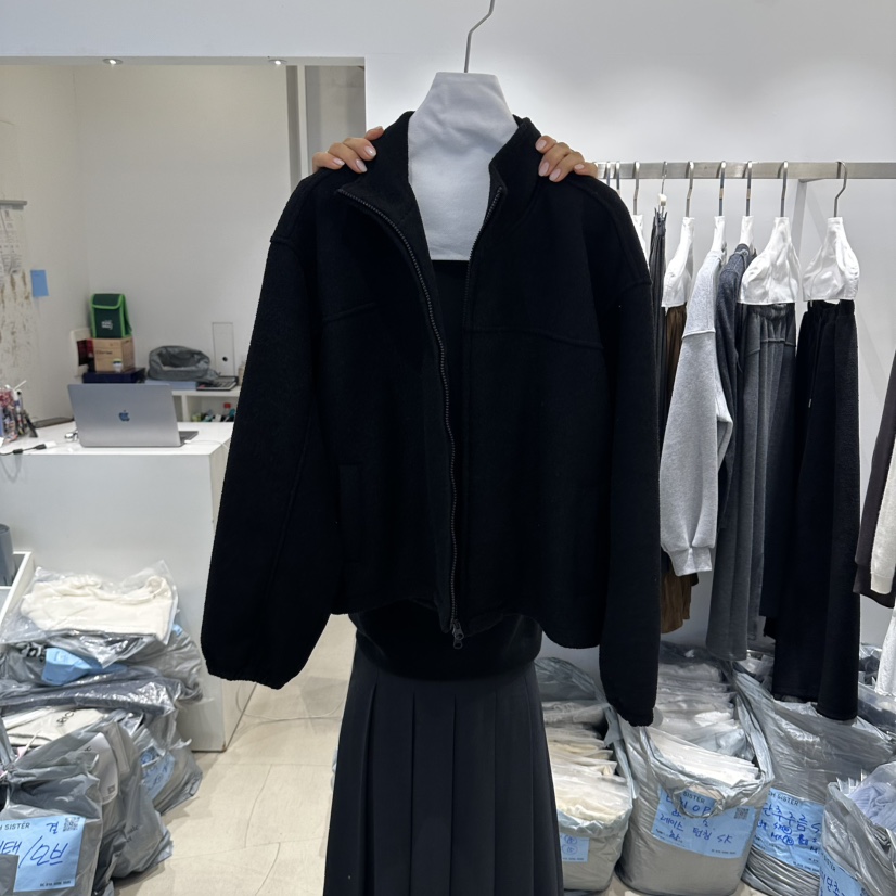 RICH SISTER東大門代購女裝新款真品推薦人氣休閑衛衣抓絨RICH SISTER衛衣圖色2