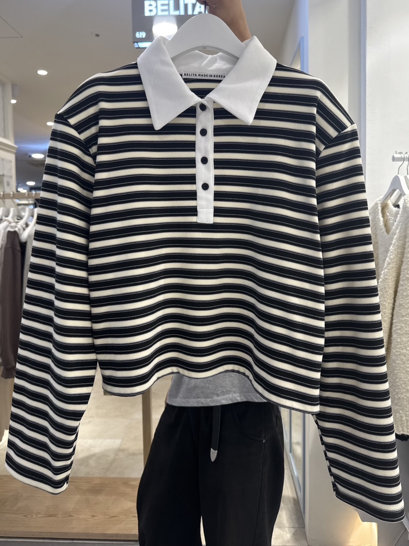 BELITA-L東大門直郵女士新品真品推薦時尚休閑熱賣長袖T恤BELITA長袖T恤圖色2