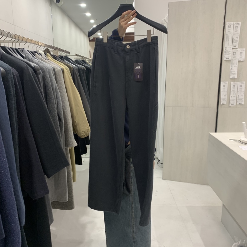 ETTER-B東大門直郵女裝新品休閑推薦真品人氣時尚休閑褲ETTER-B休閑褲圖色3深灰