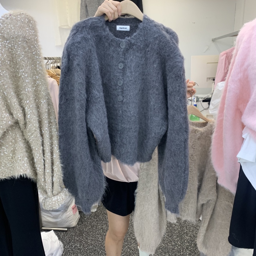 SAGE BRUSH東大門代購女裝新款真品人氣休閑時尚開衫開衫SAGE BRUSH開衫圖色4