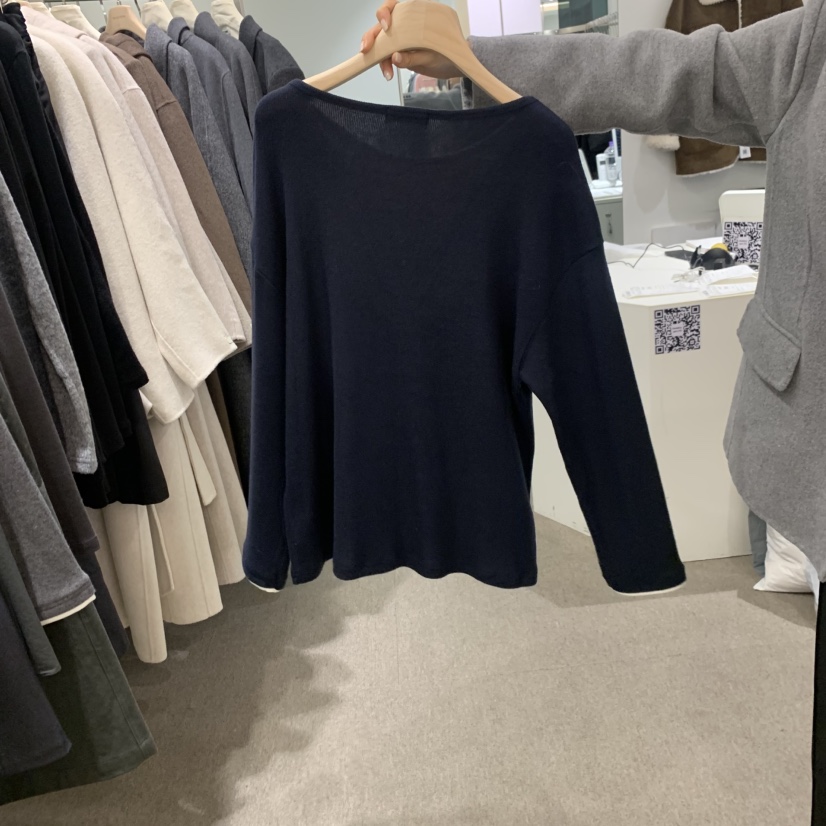 MADELEINE東大門直郵女裝新品推薦時尚休閑長袖T恤假兩件MADELEINE長袖T恤