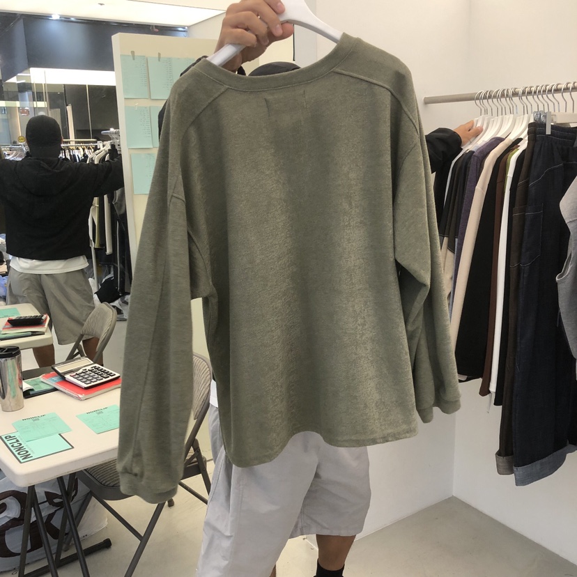 NON CLIP韓國直郵女士新品休閑熱賣人氣時尚真品長袖T恤NON CLIP長袖T恤