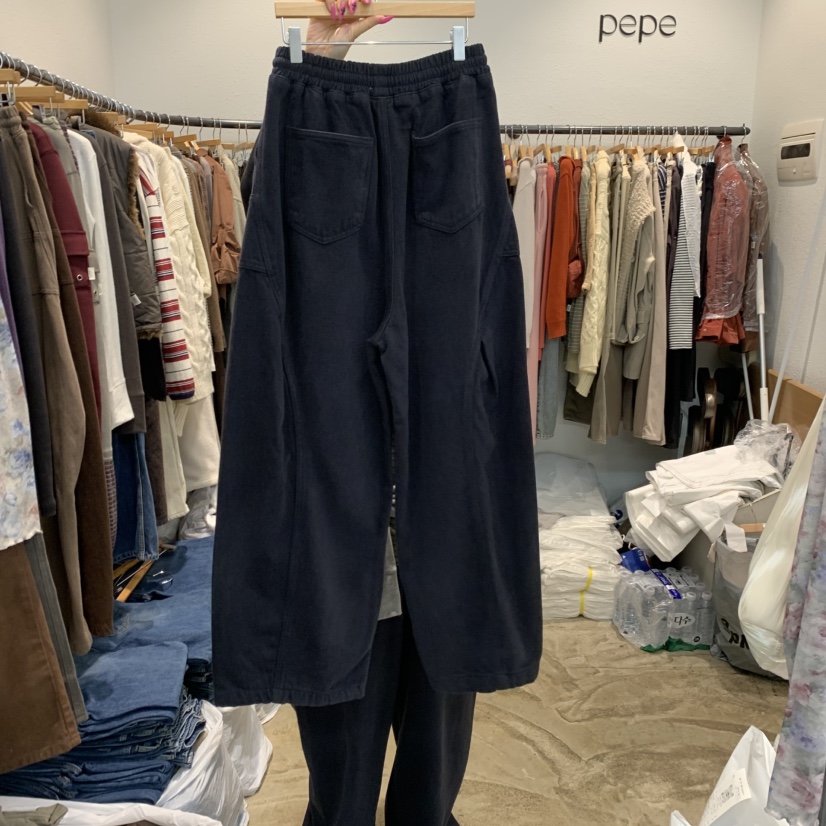 ALMOND PEPE韓國直郵女士新款熱賣推薦時尚休閑休閑褲加絨ALMOND PEPE休閑褲