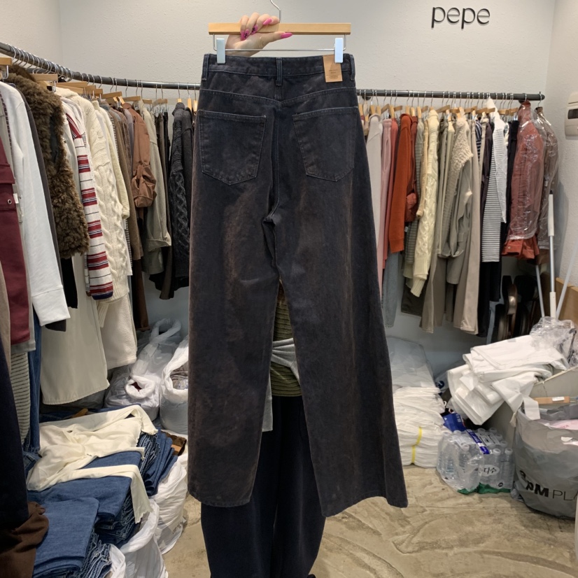 ALMOND PEPE韓國代購女裝新品休閑真品熱賣休閑褲不含腰帶ALMOND PEPE休閑褲