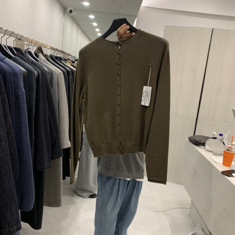 ETTER-B韓國代購女士新品人氣熱賣休閑推薦時尚真品開衫ETTER-B開衫圖色3卡其綠