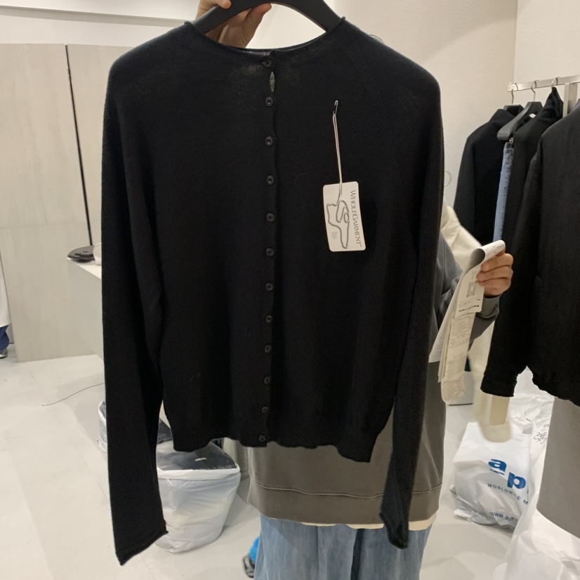 ETTER-B韓國代購女士新品人氣熱賣休閑推薦時尚真品開衫ETTER-B開衫圖色4黑
