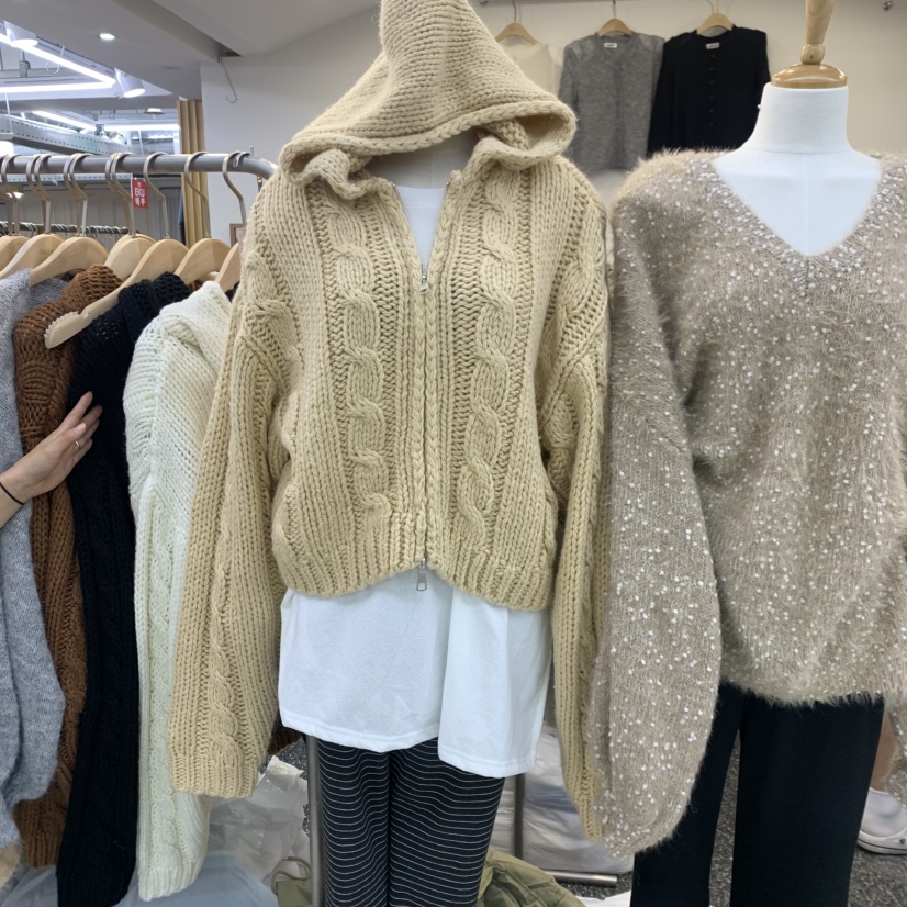 SAGE BRUSH韓國直郵女士新款時尚休閑真品熱賣人氣推薦毛衣SAGE BRUSH毛衣圖色2