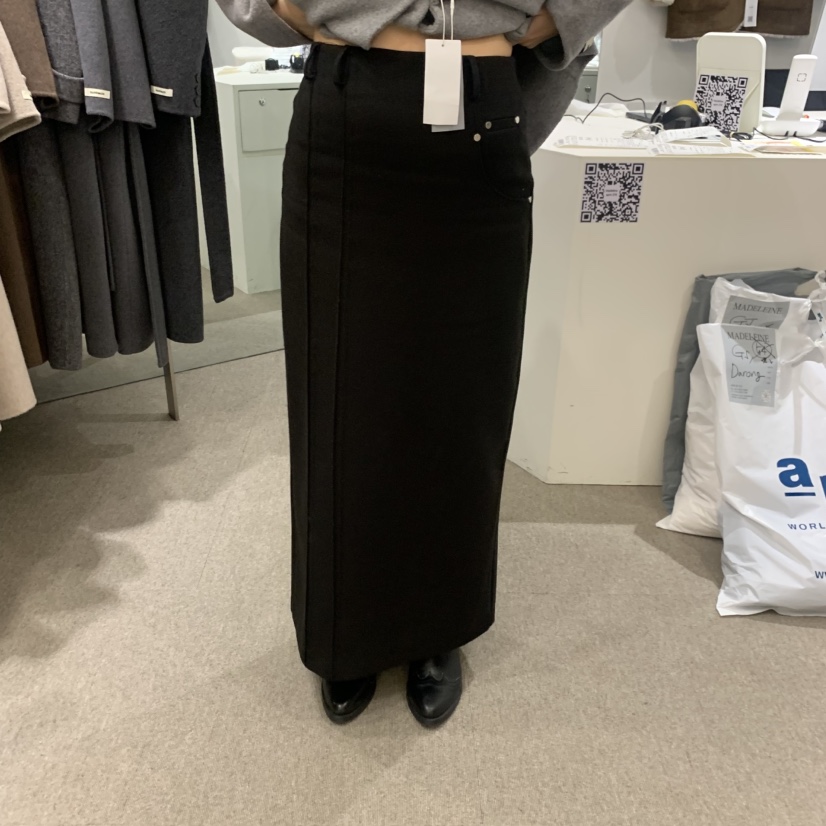 MADELEINE東大門直郵女士新款休閑人氣真品熱賣半身裙中短裙MADELEINE半身裙/中短裙圖色2黑