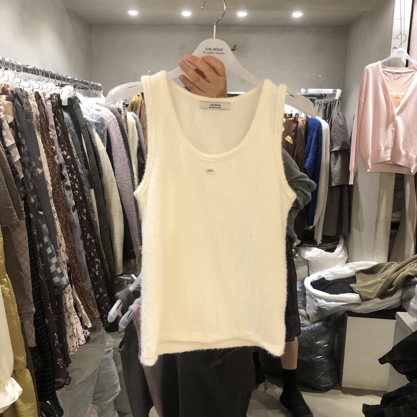 LOGROAD韓國直郵女士新品熱賣休閑推薦真品人氣時尚吊帶背心LOG ROAD吊帶/背心圖色3