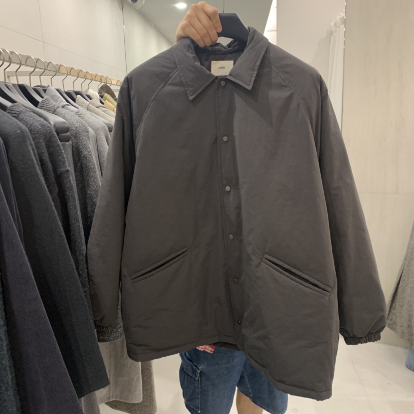 ETTER-B韓國代購女裝新品休閑真品熱賣時尚短款羽絨服鴨絨ETTER-B短款羽絨服圖色3墨