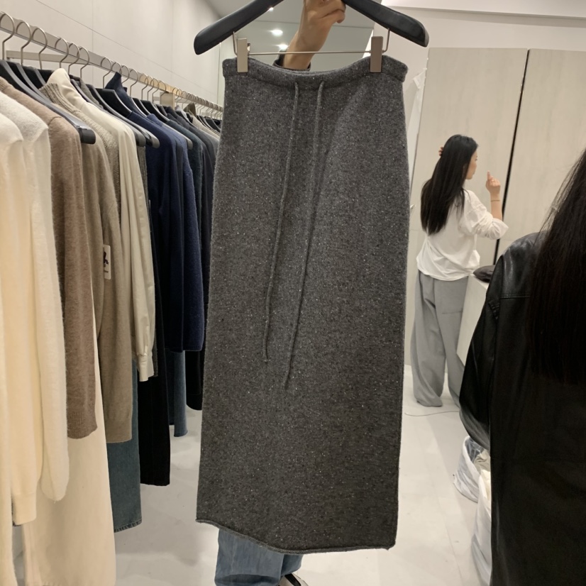 ETTER-B韓國直郵女士新款真品熱賣時尚人氣推薦休閑長裙ETTER-B長裙圖色1灰