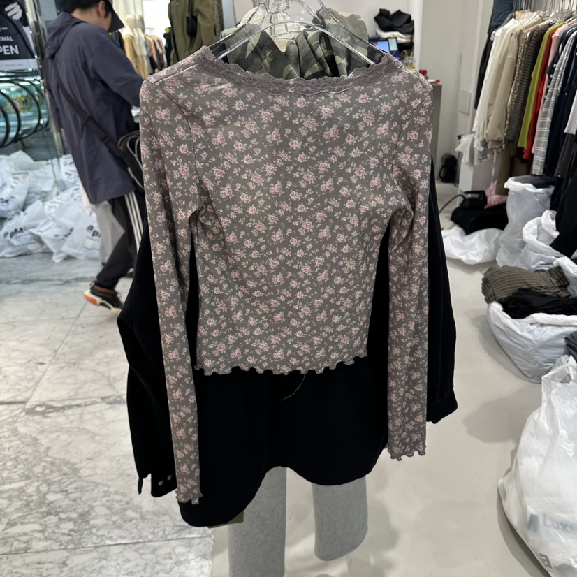 MAGNOLIA36-L韓國直郵女裝新款真品休閑熱賣推薦長袖T恤MAGNOLIA36-L長袖T恤