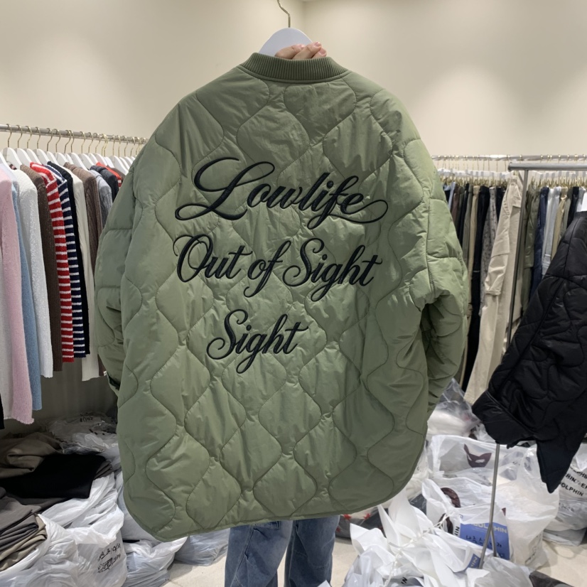 ENDOLPHIN東大門實拍女裝新款人氣時尚休閑熱賣短款棉服夾棉ENDOLPHIN短款棉服
