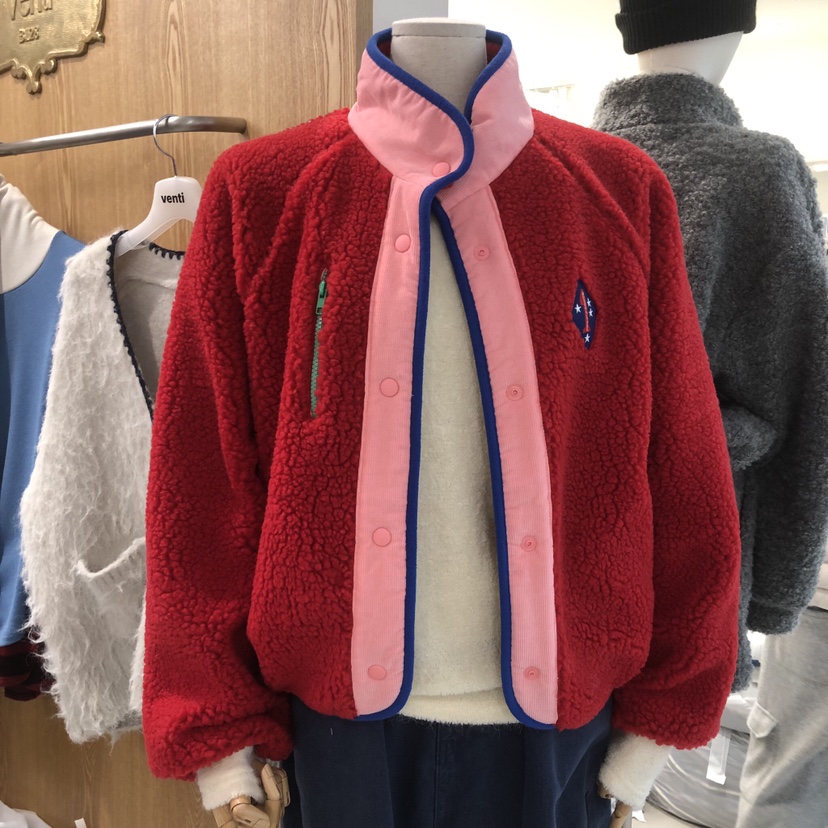 VENTI東大門代購女裝新款時尚熱賣推薦休閑人氣真品夾克VENTI夾克圖色1