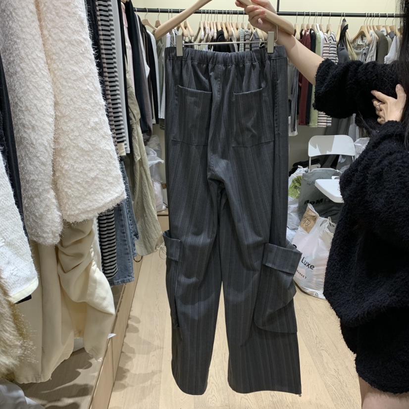 MONROE韓國代購女士新品休閑人氣真品推薦時尚熱賣休閑褲MONROE休閑褲
