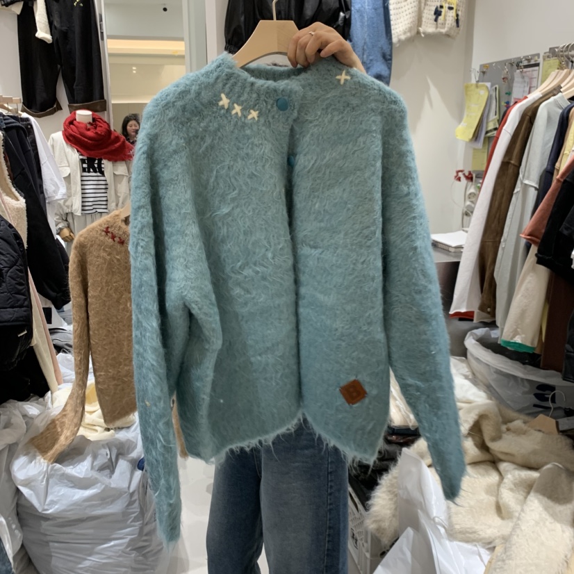 HILL TOE東大門實拍女士新品時尚推薦熱賣休閑真品開衫開衫HILL TOE開衫圖色2