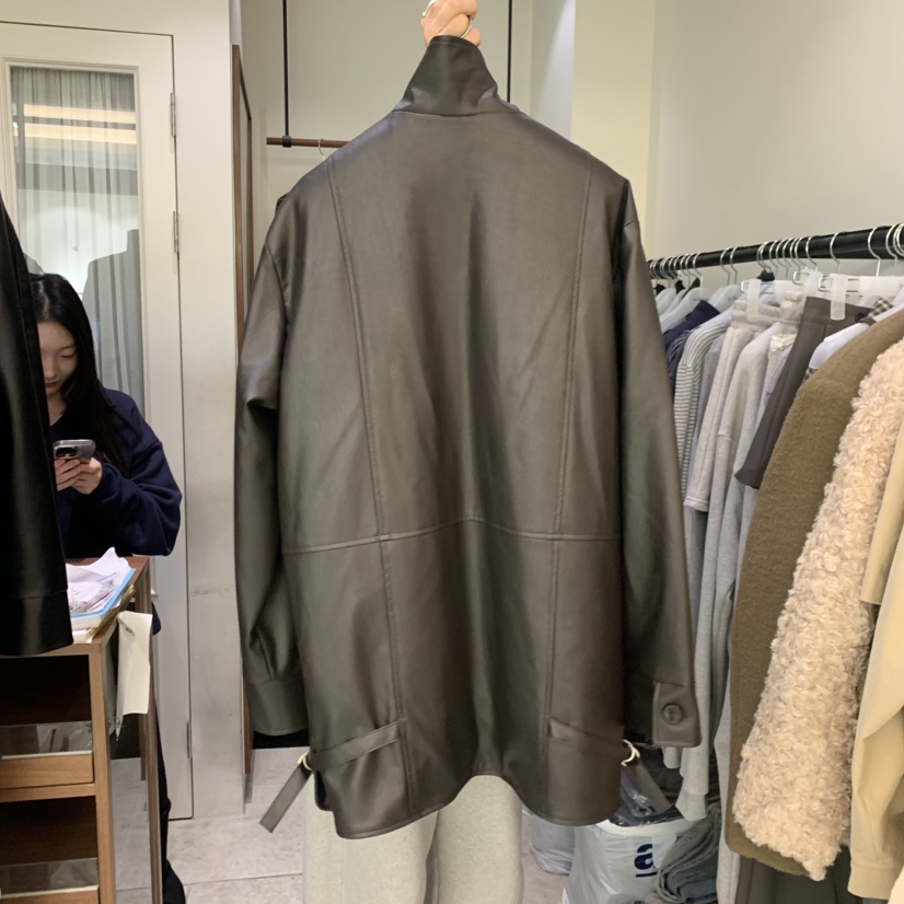 LE AHICON東大門代購女士新款熱賣休閑人氣時尚真品皮衣Le Ahicon皮衣