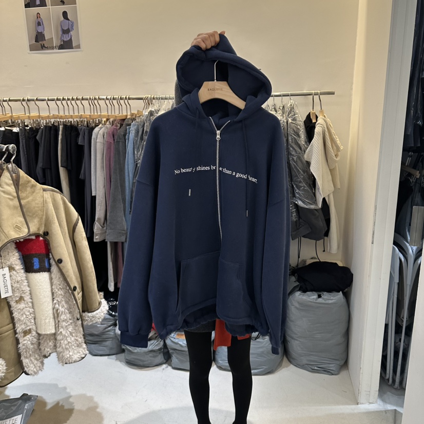 BAGUETTE-P韓國代購女士新品時尚人氣熱賣休閑推薦衛衣加絨BAGUETTE-P衛衣圖色2