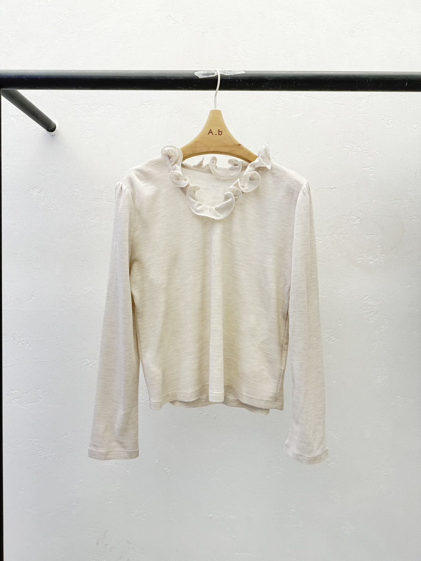 AUTUMN BEIGE-Q東大門實拍女士新品真品熱賣推薦長袖T恤A.b/AUTUMN BEIGE長袖T恤圖色1