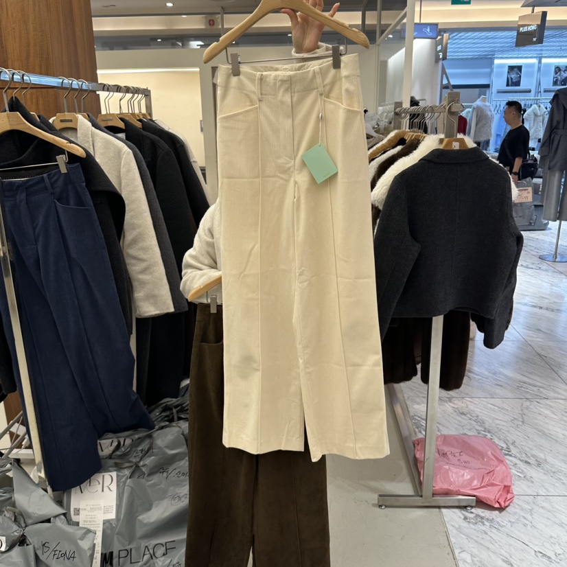 MER東大門直郵女士新品推薦休閑熱賣時尚真品休閑褲燈心絨MER/ANGELO BIANCO休閑褲圖色1