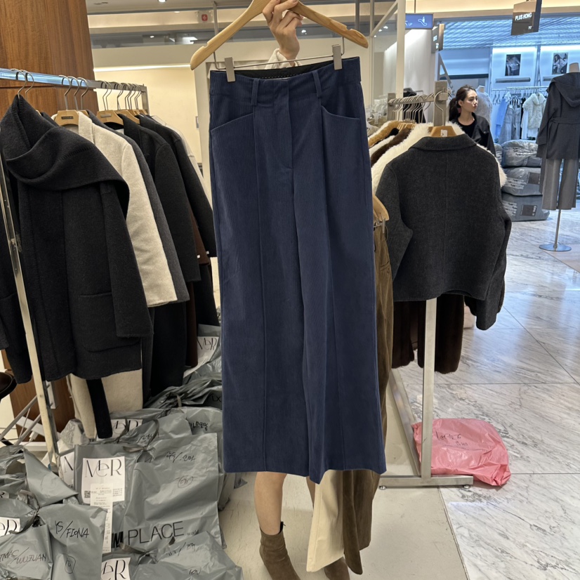 MER東大門直郵女士新品推薦休閑熱賣時尚真品休閑褲燈心絨MER/ANGELO BIANCO休閑褲圖色2