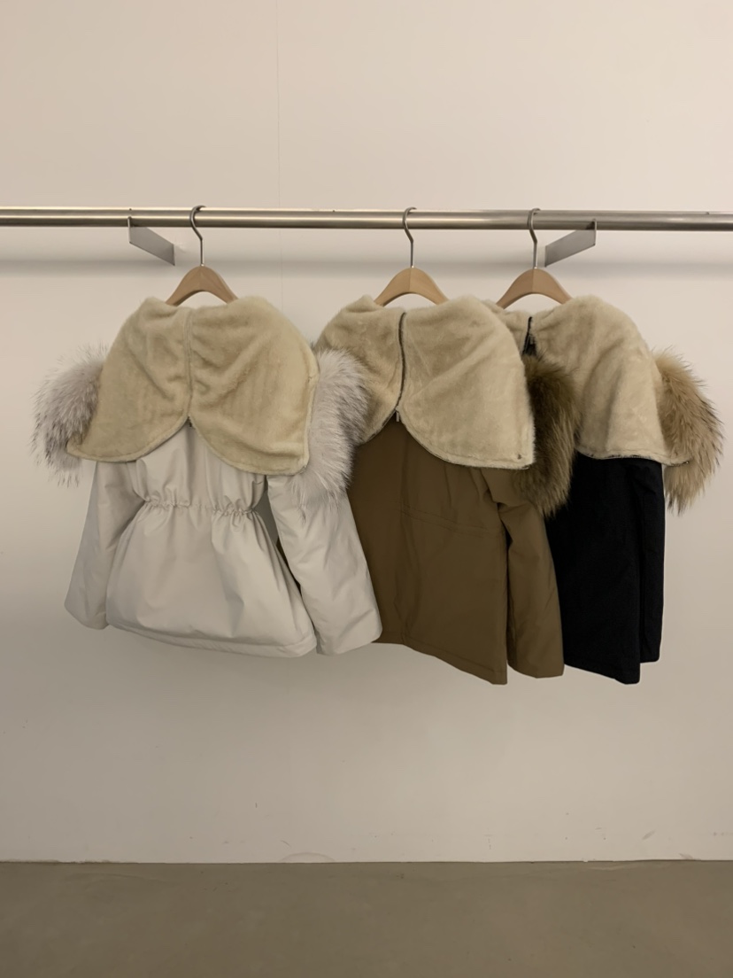 UNDER KEY東大門代購女士新款休閑短款羽絨服羽絨服鴨絨UNDER KEY短款羽絨服