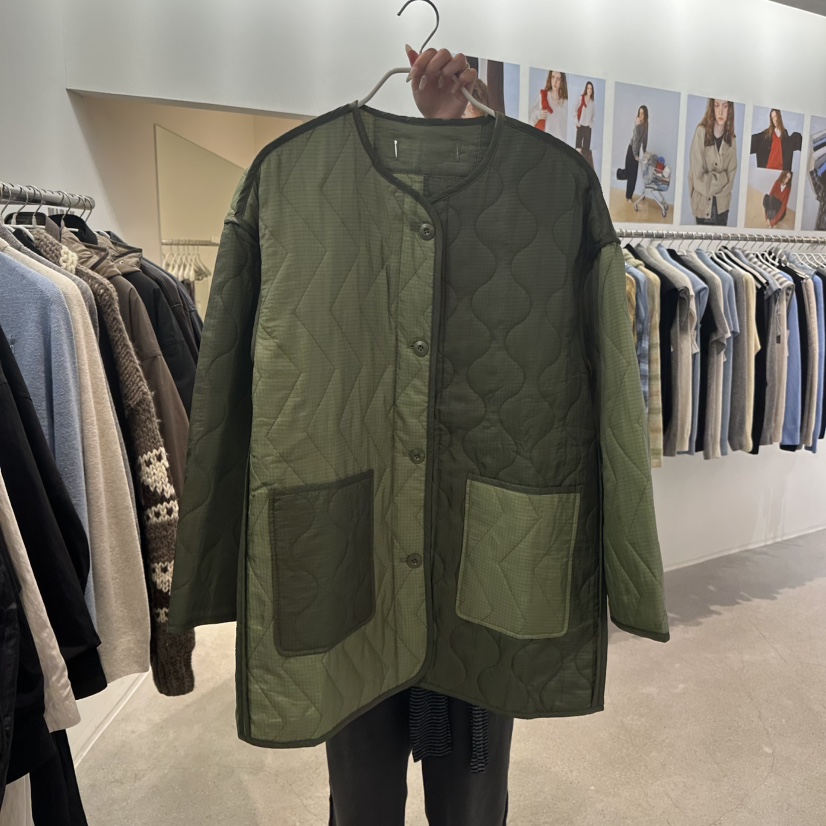 MARAN-P東大門代購女士新品人氣熱賣時尚短款棉服絎縫棉MARAN/GRMS短款棉服圖色1