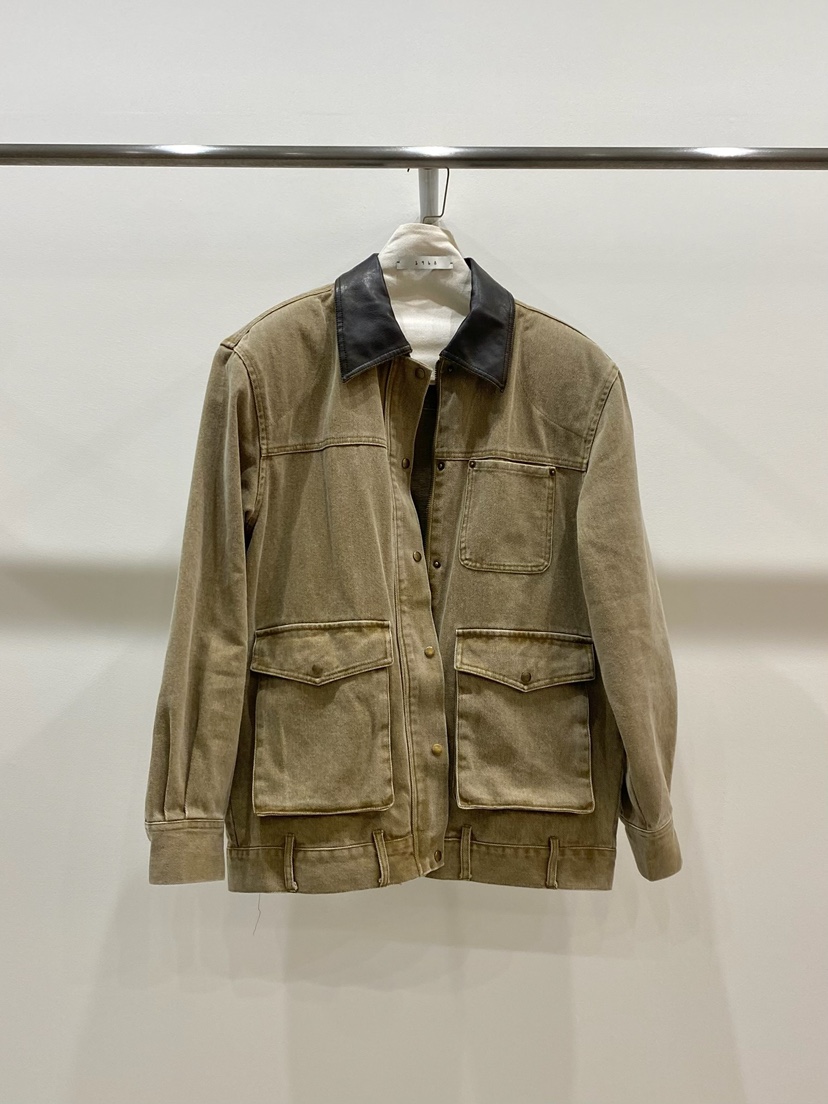 1968東大門代購女士新品休閑時尚推薦熱賣真品人氣夾克撞色1968/YEOUYA夾克圖色2
