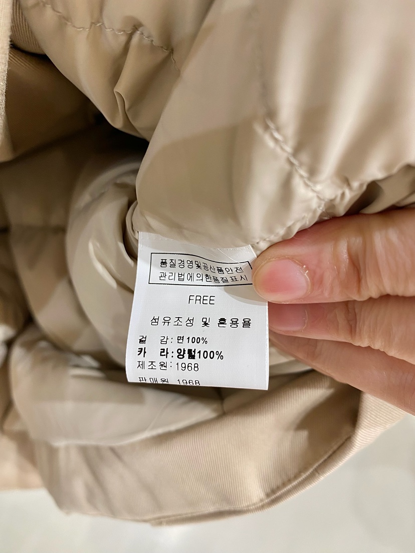 1968東大門代購女士新品熱賣時尚人氣推薦真品休閑夾克羊絨1968/YEOUYA夾克