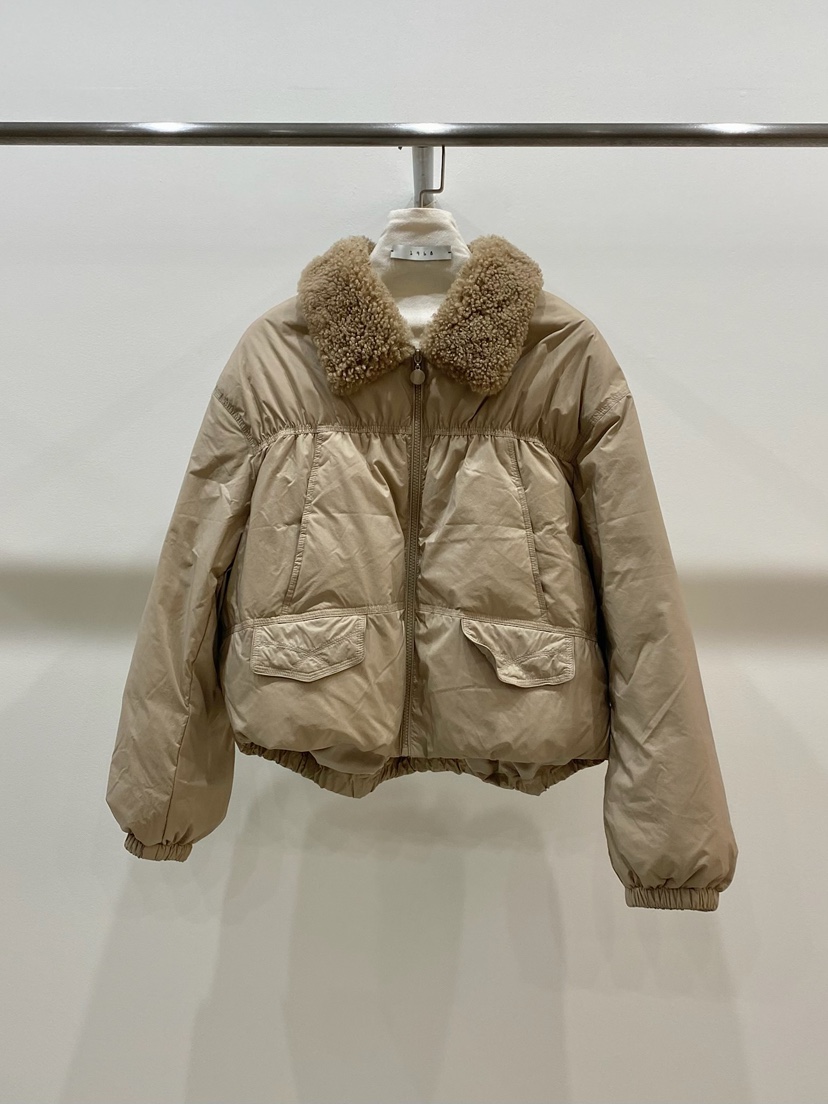 1968東大門實拍女士新品時尚休閑短款羽絨服羽絨服羊皮鵝絨1968/YEOUYA短款羽絨服圖色1