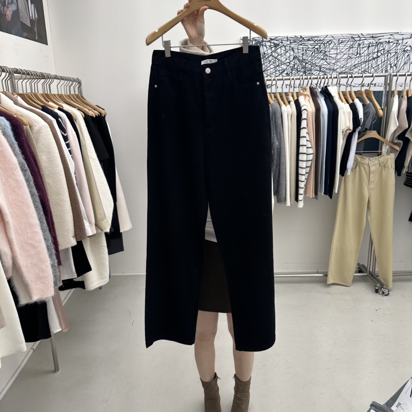 MER韓國代購女士新品熱賣真品人氣推薦休閑時尚休閑褲MER/ANGELO BIANCO休閑褲圖色2
