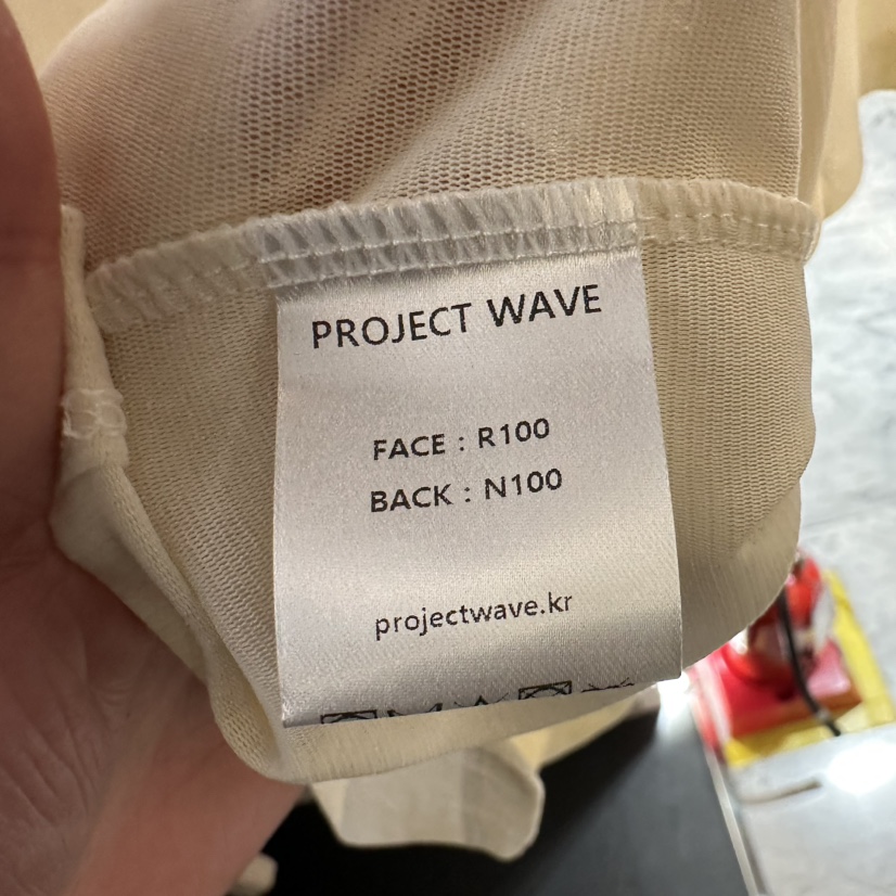 PROJECT WAVE-P韓國直郵女士新款推薦時尚T恤天鵝絨V領PROJECT WAVET恤