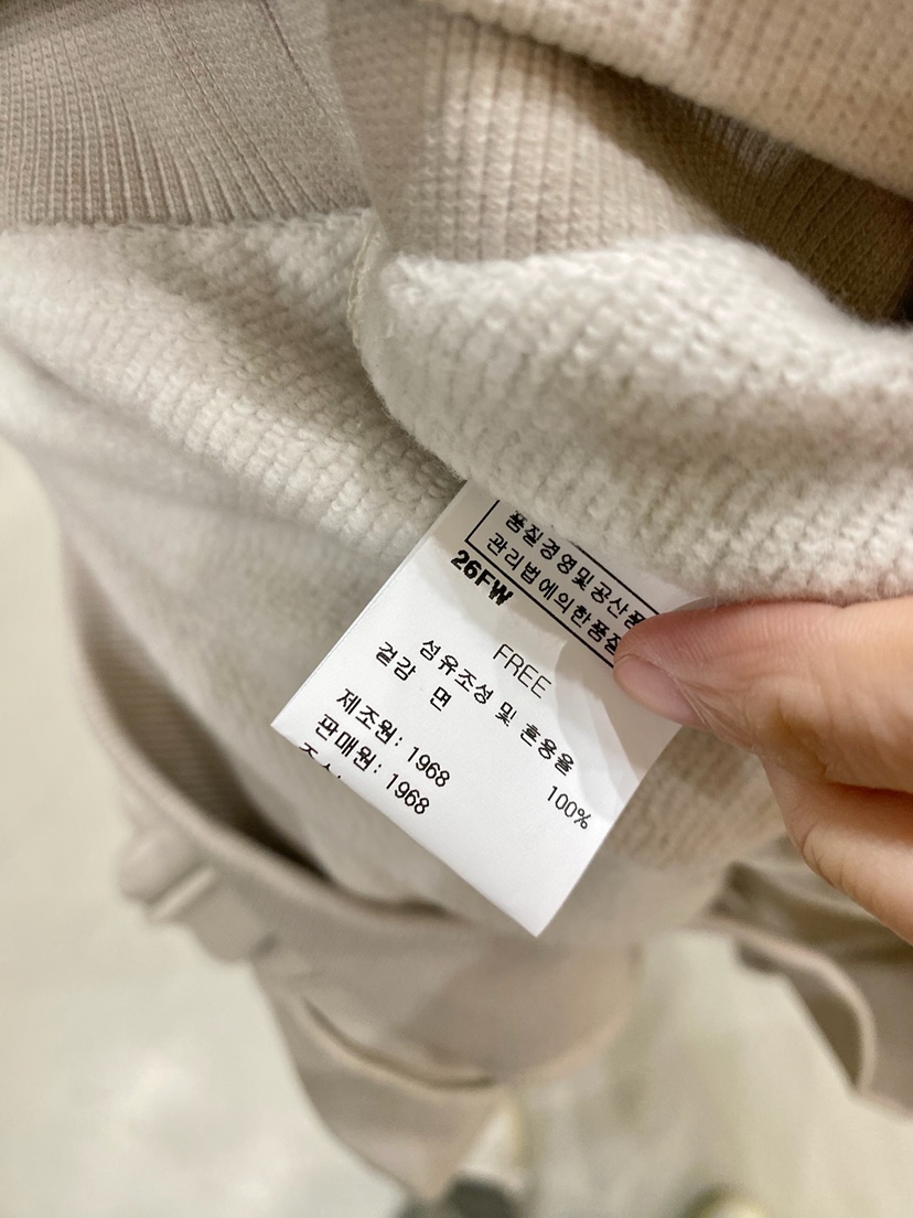 1968韓國代購女裝新品真品人氣熱賣推薦時尚休閑衛衣1968/YEOUYA衛衣