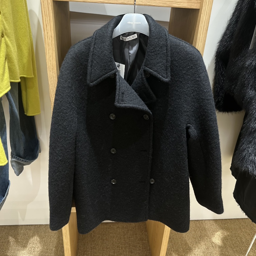 WE ARE/WELOVER東大門代購女裝新款推薦真品熱賣短款大衣SHOP_WE ARE短款大衣圖色1