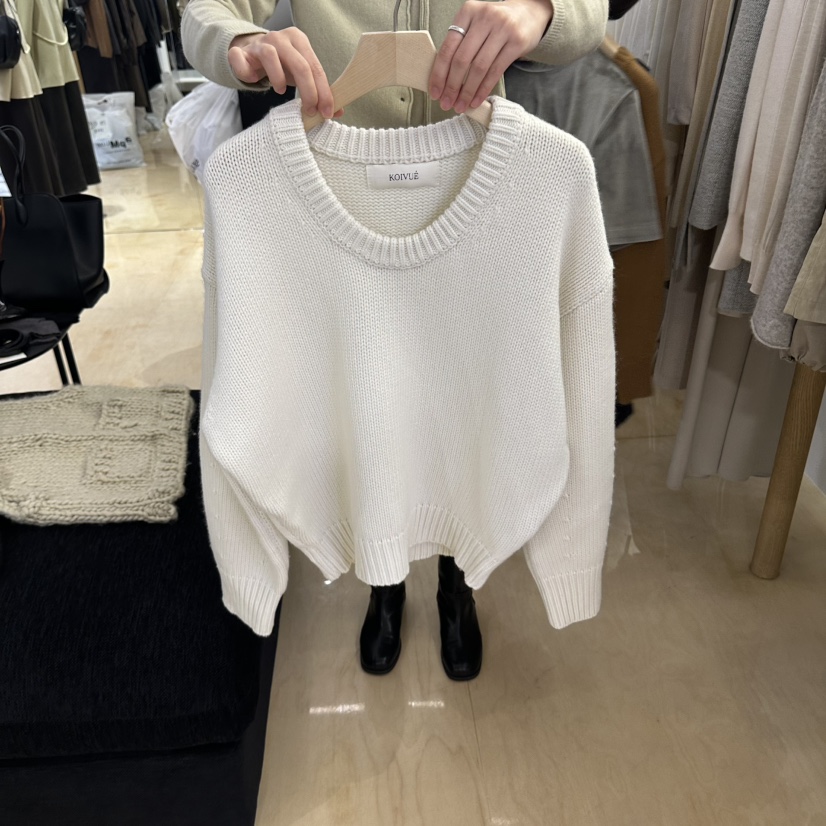 KOIVUE東大門實拍女士新品休閑推薦時尚熱賣人氣真品毛衣KOIVUE毛衣圖色1
