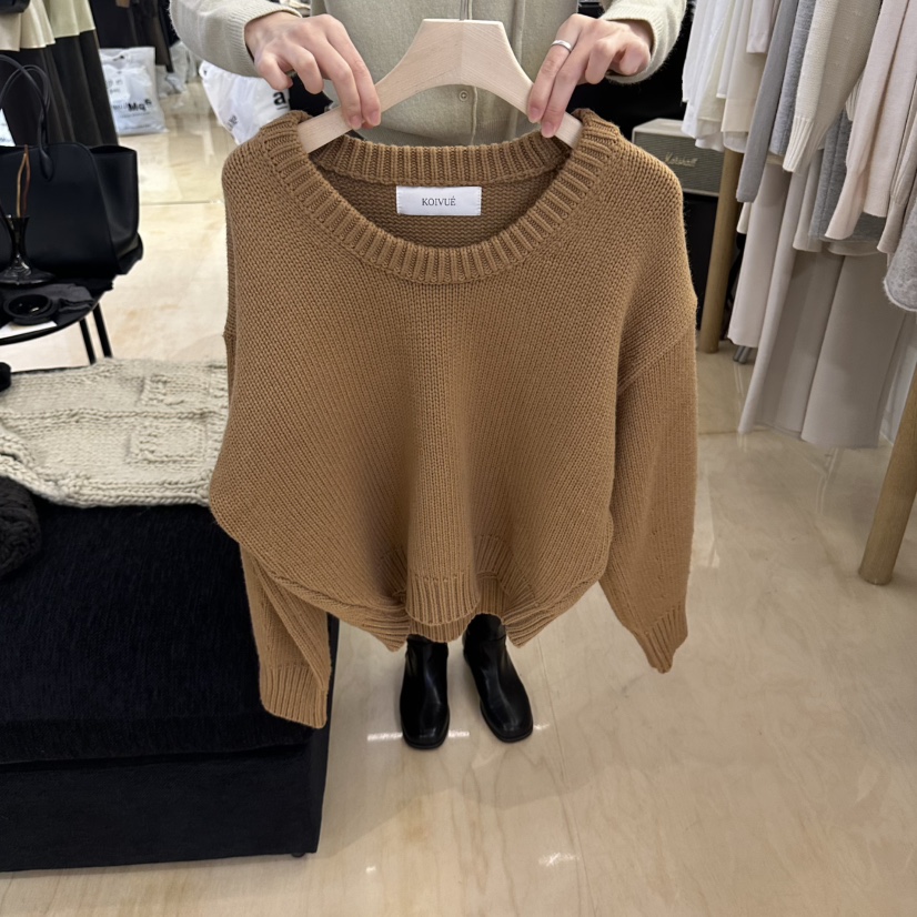KOIVUE東大門實拍女士新品休閑推薦時尚熱賣人氣真品毛衣KOIVUE毛衣圖色2