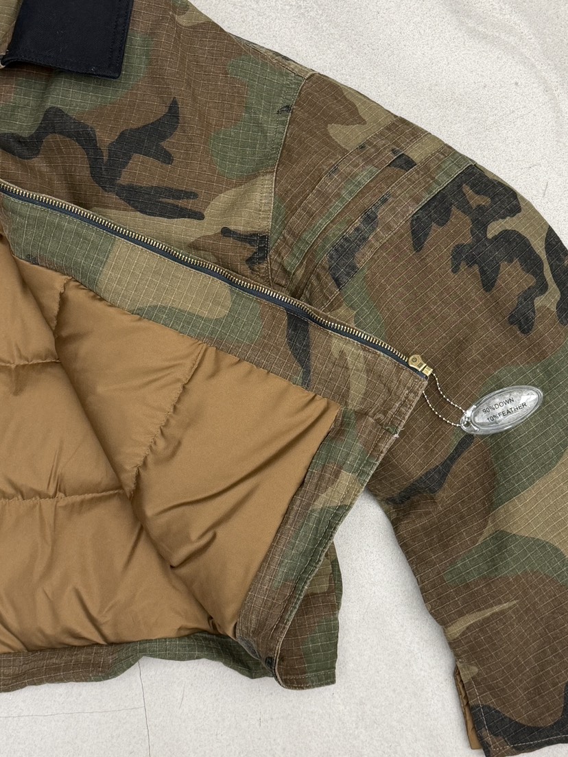 SYMBOL韓國直郵女裝新款休閑推薦真品短款羽絨服羽絨服迷彩SYMBOL短款羽絨服