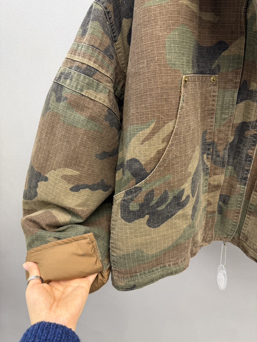 SYMBOL韓國直郵女裝新款休閑推薦真品短款羽絨服羽絨服迷彩SYMBOL短款羽絨服