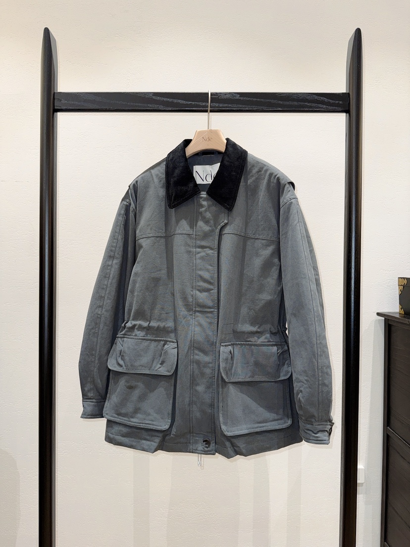 NDE韓國直郵女士新品熱賣真品時尚人氣短款棉服羽絨服棉質BOHEME_NDE短款棉服圖色2