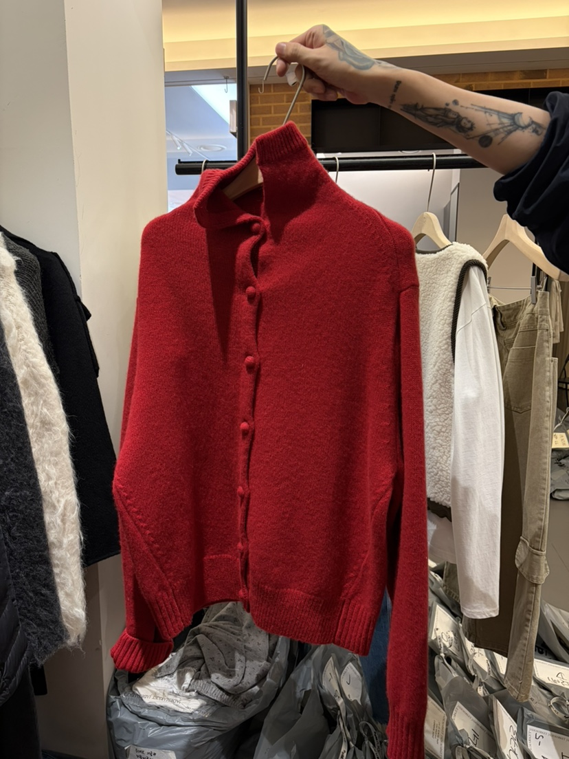 JADEMARKET韓國直郵女裝新品人氣真品熱賣推薦開衫開衫紐扣JADE MARKET/JADE SEOUL開衫圖色3