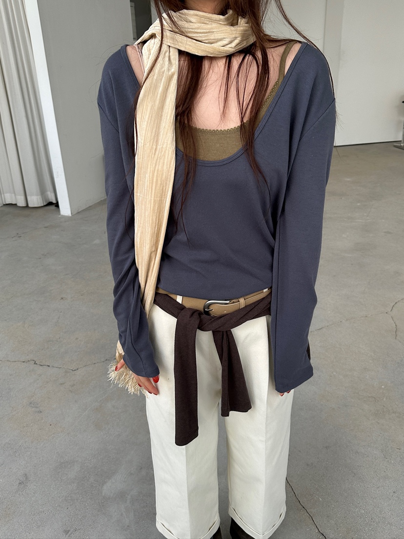 UNBOUND東大門代購女士新品人氣休閑時尚熱賣推薦吊帶背心UNBOUND吊帶/背心