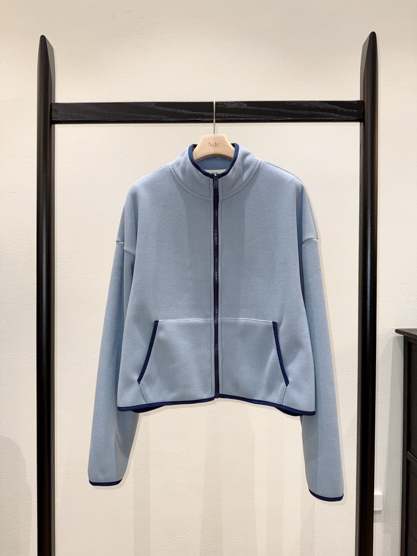 NDE東大門實拍女裝新品休閑熱賣推薦時尚人氣衛衣華夫格絨BOHEME_NDE衛衣圖色2