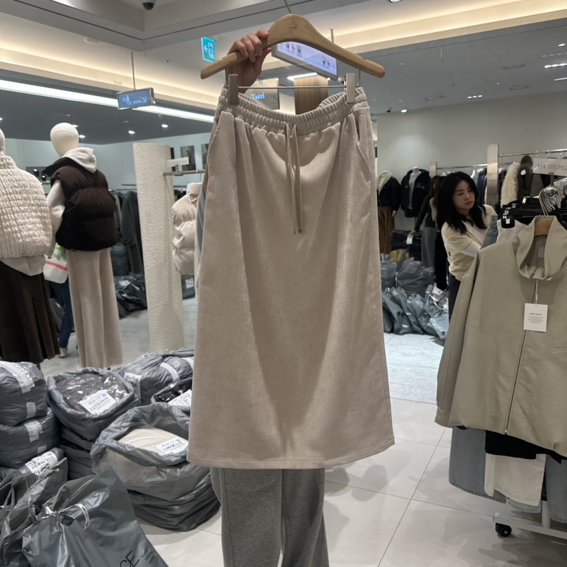 BLUEI-D/N SHARP韓國直郵女士新品熱賣人氣真品推薦長裙Blue i-d/N SHARP長裙圖色1米色