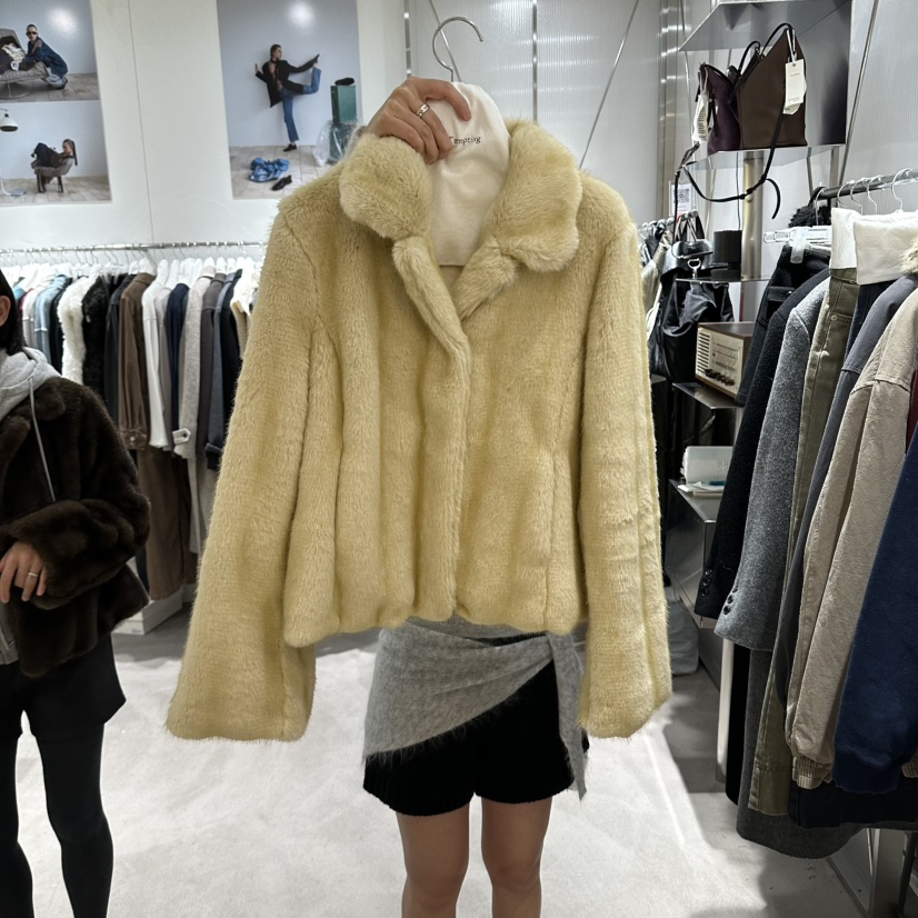 TEMPTING韓國代購女裝新品休閑推薦人氣真品時尚短款大衣TEMPTING短款大衣圖色1