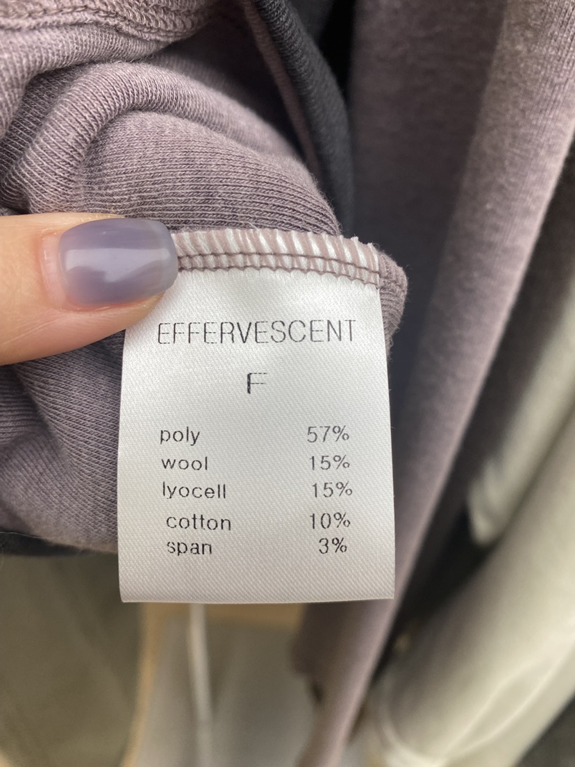 EFFERVESCENT東大門實拍女士新品時尚休閑人氣熱賣長袖T恤evc/effervescent長袖T恤