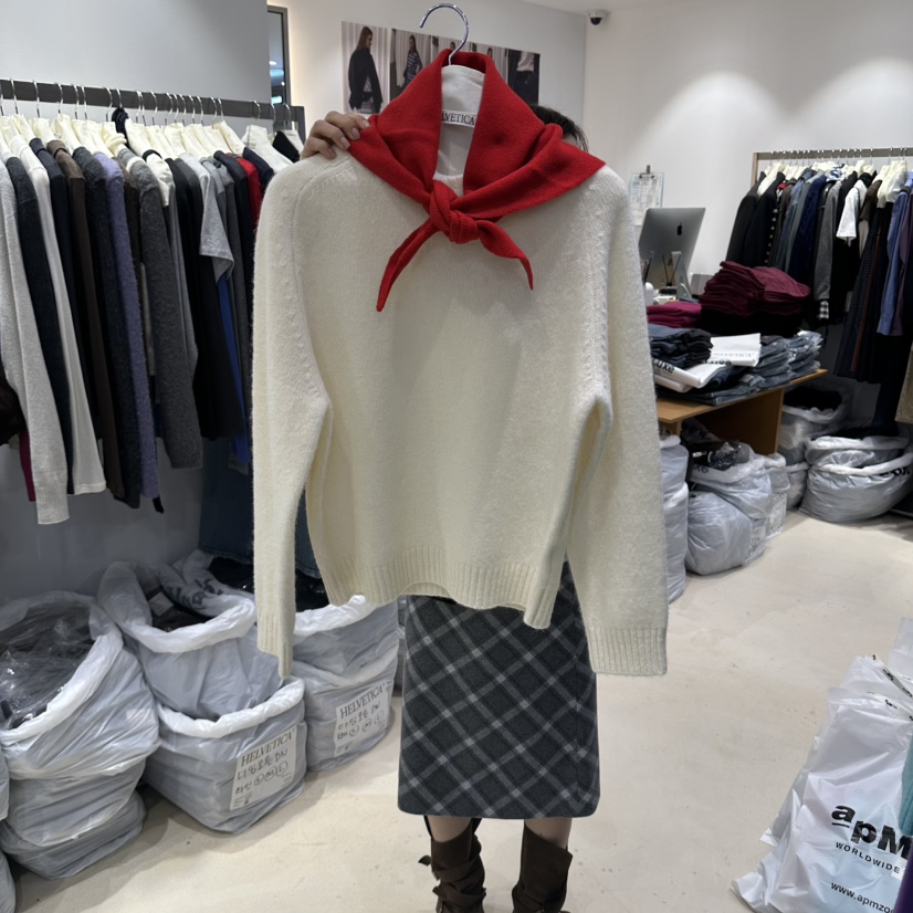 HELVETICA PLUS東大門代購女裝新品推薦時尚毛衣不含圍巾HELVETICA毛衣圖色3
