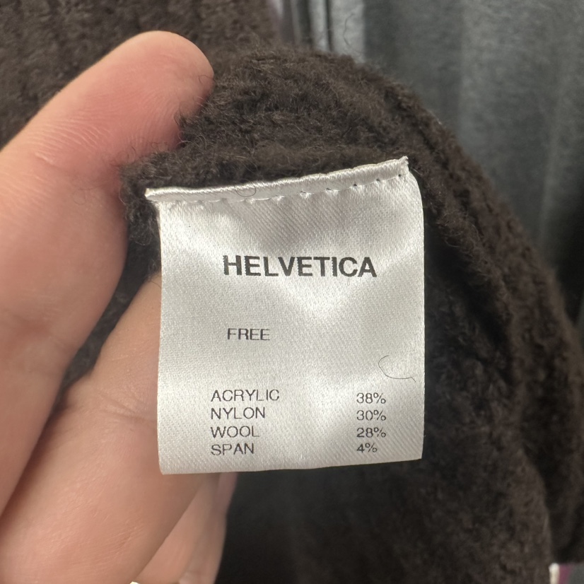 HELVETICA韓國代購女裝新品推薦熱賣真品時尚毛衣高領拉鏈衫HELVETICA毛衣