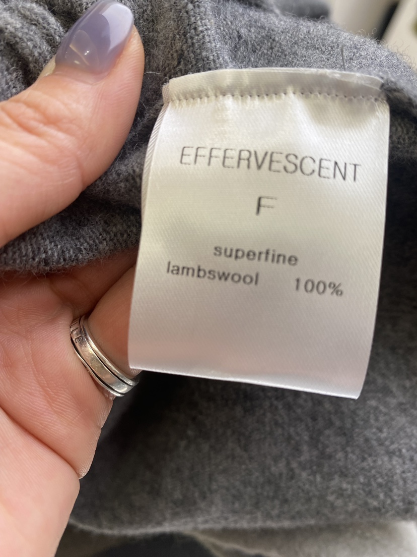 EFFERVESCENT韓國直郵女裝新品人氣休閑時尚針織衫含腰繩evc/effervescent針織衫