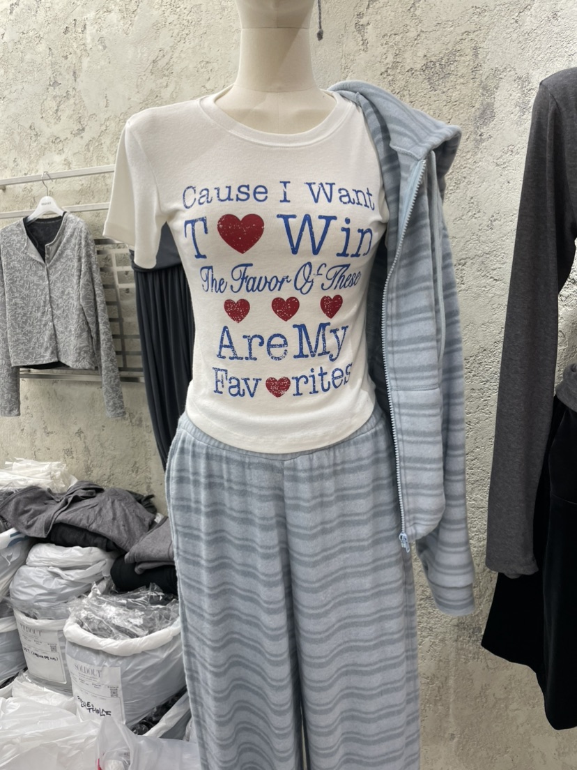 SOLD OUT東大門直郵女士新品時尚真品人氣休閑熱賣T恤不含SOLD OUTT恤圖色3